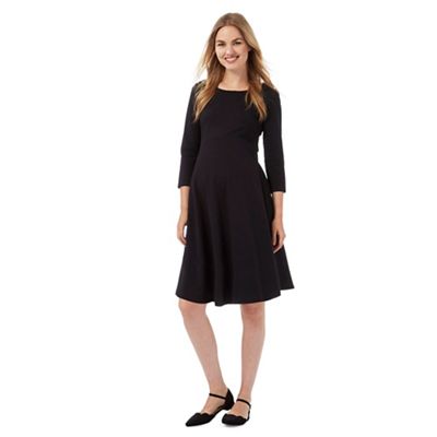 Red Herring Maternity Black cut-out back dress